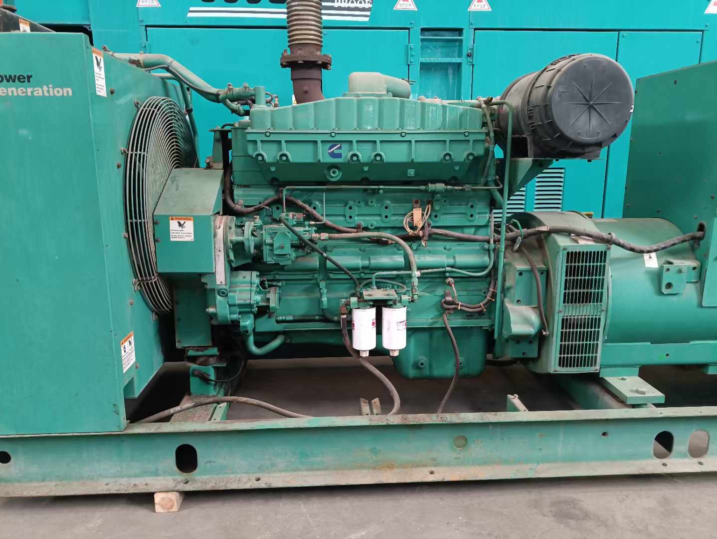 淮阴过载会对 600kW 柴油发电机组造成哪些损害？